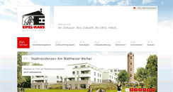 Desktop Screenshot of eifel-haus.de
