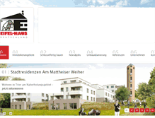 Tablet Screenshot of eifel-haus.de